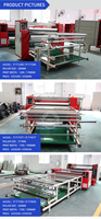 Machine d'Impression par Sublimation Rotative Grande Largeur Multifonctionnelle IT-T12200, Textile Tissu Chiffon, Rouleau à Rouleau, Transfert à Chaud