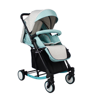 Poussette Quad pour bébé avec dossier réglable, balançoire, poussette Prime pour bébé avec capote