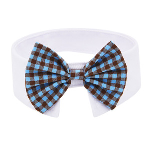 NAMSAN <b>Cat</b> <b>Bow</b> <b>Tie</b> <b>Collar</b> Plaid Adjustable Polyester Classic Style For <b>Cats</b> Medium Size All Seasons Pet Accessory - Product Image 4