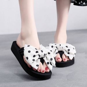 Sandalias de Tacón Alto para Mujer, Novedad de Verano 2026, con Suela Gruesa Antideslizante, Lazo Decorativo y Tacón de Cuña - Product Image 3