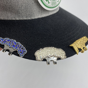 Tùy chỉnh Glow hat <span class=keywords><strong>Pin</strong></span> rơi Glow long lanh dạ quang men <span class=keywords><strong>Pin</strong></span> huỳnh quang hat Clip - Product Image 4