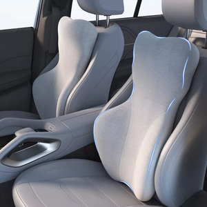 Almohada de Soporte Lumbar Ergonómica de Espuma Viscoelástica para Asiento de Coche, Cojín para Conductor y Pasajero, Alivia el Dolor Lumbar - Product Image 1