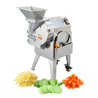 Industriële elektrische machine voor het snijden, hakken en raspen van groenten, fruit, aardappelen, uien, winterpompoen, papaja en andere groenten.