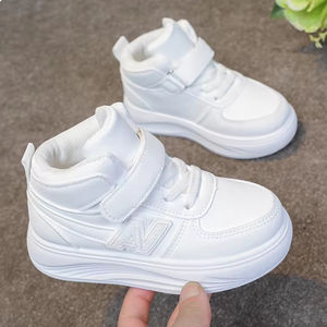 Zapatillas Deportivas al por Mayor, Tallas 26-37, Zapatillas <span class=keywords><strong>de</strong></span> Plataforma Blancas <span class=keywords><strong>de</strong></span> Moda para Niñas - Product Image 1