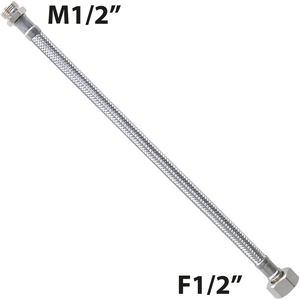 เครื่องมือหมุนแกนยืดหยุ่น flessibile M 1/2 x F 1/2 30ซม. - Product Image 2