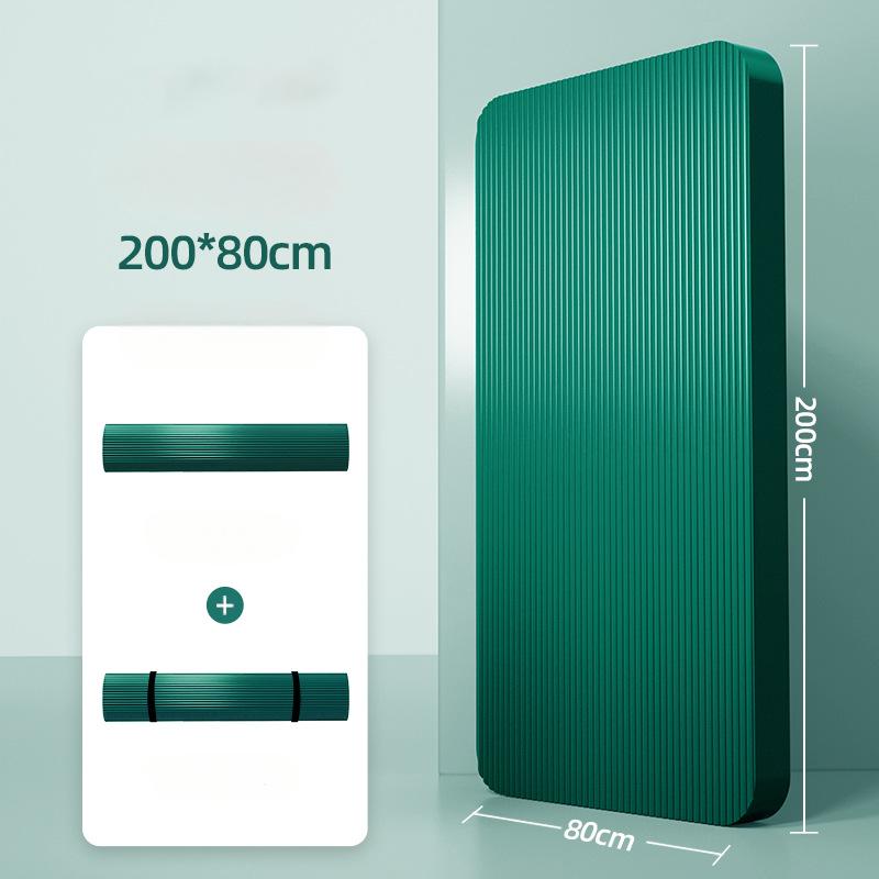 Sangle de rangement robuste verte épaisse de 10 mm, 200 x 80.