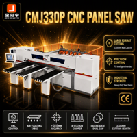 Sierra de Panel Horizontal Automática con Motor para Corte de Madera