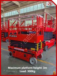 4 מ '6m 8m 10m <span class=keywords><strong>12m</strong></span> ג' יני אדם להרים אוויר עבודה פלטפורמה הידראולית חשמלית הידראולית קטנה עצמית מונעת להרים scissor למכירה - Product Image 5