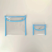 Trousse de toilette de voyage personnalisée et personnalisée Trousse à cosmétiques pour femmes Trousse de maquillage transparente en PVC étanche
