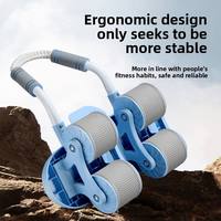 Support de planche amélioré avec rebond automatique et comptage intelligent, 4 roues, pour usage domestique, renforcement du tronc et sculpture abdominale