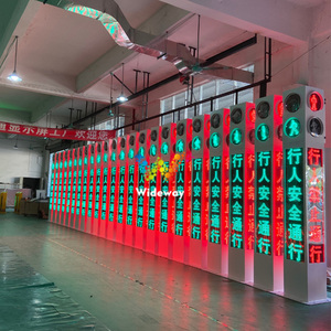 معبر مشاة متكامل ذكي مع ضوء حركة مرور متعدد الوظائف للعد التنازلي - Product Image 6