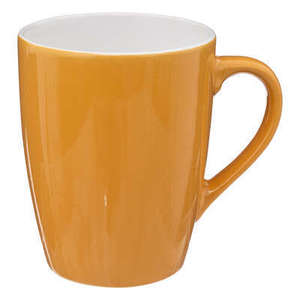 Taza de gres COLORAMA LINE con asa, 38 cl, amarilla - Product Image 1