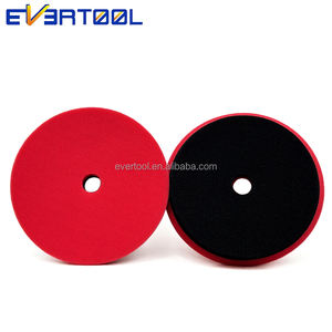 Almohadillas de pulido automático de espuma EVERTOOL Almohadillas de ruedas de pulido de doble capa Almohadillas de amortiguación Esponja de pulido de coche con bucle - Product Image 4