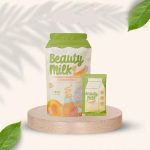 Leche de Belleza Premium en Polvo con Sabor a Fresas y Crema, Suplemento de Colágeno en Caja, Complemento para Otras Bebidas - Product Image 5