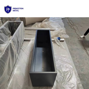 Vaso in Alluminio Resistente alla Corrosione Princeton per Rivenditori, Ideale per Case, Uffici, Centri Commerciali e Condomini - Product Image 2