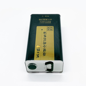Latas Rectangulares de Hojalata de 5L para Aceite de Oliva, Grado Alimenticio, con Impresión Offset y Tapa de Plástico, Venta al Por Mayor - Product Image 3