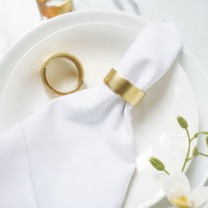 Porte-serviettes en corne de buffle, forme ronde, porte-serviettes pour hôtels de luxe, restaurants et tables de mariage, haute qualité - Product Image 1