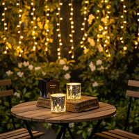 Bougie parfumée en cire de soja en forme de tasse à motif urbain romantique, ornement, lampe à LED sensible à la lumière, rose, aromathérapie, huile essentielle