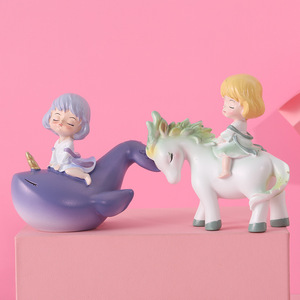 Yu Mo Ancient Legends Blind Box Figurines en résine en forme d'animaux Décoration de bureau créative Cadeau pour étudiants Anniversaire - Product Image 4