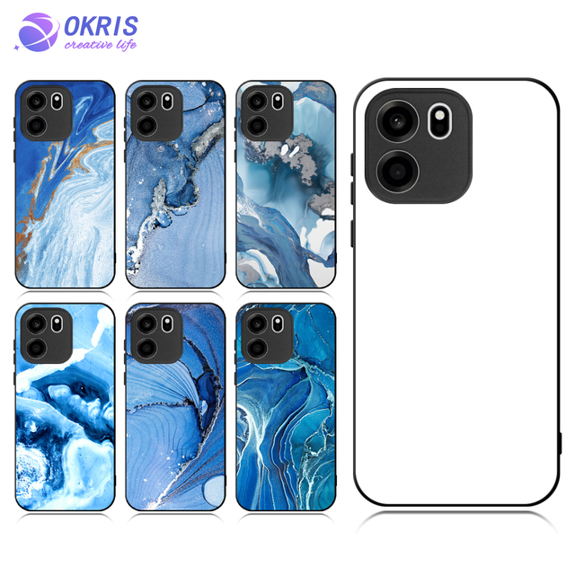 For OnePlus Turbo 6 Blanks Sublimation Phone Cases Wholesale DIY 2D TPU Phone Cover with Metal Insert Phone Shell for OnePlus