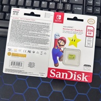 Cartes mémoire sous licence Nintendo SDSQXAO en gros d'usine pour Sandisk pour Nintendo Switch en plastique