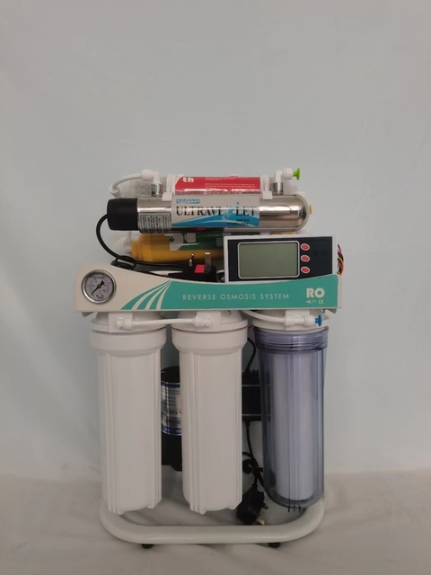 8 Stage Filter Reverse Osmosis Water Purifier with UV LED Dispiay Screen