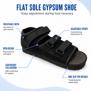 Bota Postoperatoria para Recuperación de Cirugía de <span class=keywords><strong>Pie</strong></span>, Bota Médica Transpirable de Malla para Caminar, para Fijación de Fracturas de Codo de Escapólea y Talón - Product Image 4