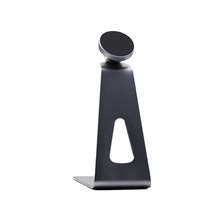 Support de téléphone portable pour diffusion en direct, support magnétique pour téléphone, rotation à 360 degrés, flexible, portable, en alliage d'aluminium, béquille de bureau