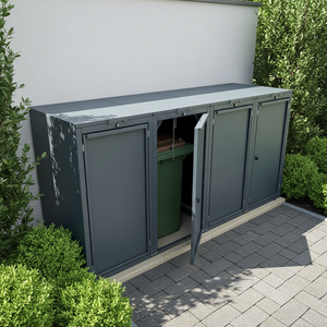 ถังเก็บของกลางแจ้งสไตล์น<span class=keywords><strong>อร</strong></span><span class=keywords><strong>์ดิก</strong></span> HD ขนาด 2x 240 ลิตร พร้อมถังด้านในแบบถอดได้และกั<span class=keywords><strong>น</strong></span><span class=keywords><strong>น</strong></span>้ำ สำหรับใช้ใ<span class=keywords><strong>น</strong></span>สำ<span class=keywords><strong>น</strong></span>ักงา<span class=keywords><strong>น</strong></span> - Product Image 4