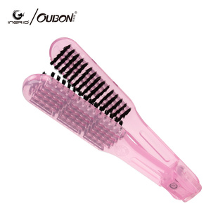 Peine Alisador de Cabello <span class=keywords><strong>INGRID</strong></span>, Cepillo de Doble Cara con Cerdas, Pinza Alisadora, Herramienta de Peinado con Fibras Naturales - Product Image 5