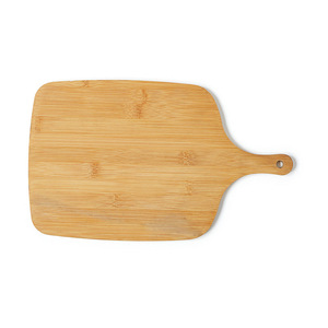 Tabla de cortar de bambú rectangular con mango antideslizante, duradera, para cocina, repostería, frutas, sushi, pizza, fácil de limpiar - Product Image 2