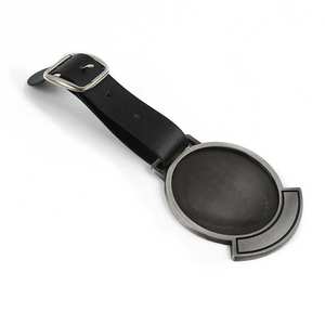 Etichetta per sacca da golf rotonda in lega di zinco personalizzata etichetta per sacca da Golf in metallo - Product Image 1