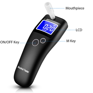 Professioneller LCD-Digital-Alkoholtester mit Halbleitersensor zum Fabrikpreis, Alkoholmessgerät mit 0,00-2,00 BAC Erfassungsbereich - Product Image 3