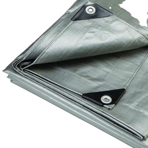 Bâche d'oeillets en plastique imperméable pour des couvertures de <span class=keywords><strong>remorque</strong></span> de cargaison Chine PE Autre tissu tissé uni Max 3 couleurs LDPE enduit CN;SHN - Product Image 1