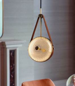 โคมไฟระย้าทองเหลืองแบบเรียบหรูสำหรับห้องรับประทานอาหาร โต๊ะบาร์ ห้องนอน ข้างเตียง - Product Image 4