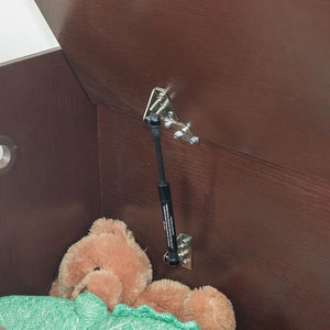 Espresso Wooden Storage Bench <b>Toy</b> Chest with Safety Hinge Lid, Large Capacity Children <b>Organizer</b> Cabinet toybox - Product Image 6