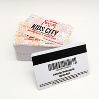 Carte cadeau ou carte de membre en PVC personnalisée avec impression couleur et code QR