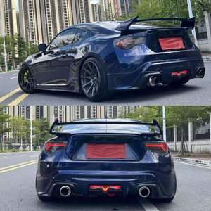 High Quality Carbon Fiber Trunk Spoiler Lip Rowen Style Tail <b>Wing</b> Bumper for BRZ GT86 New Condition - Product Image 2