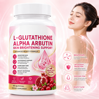Comprimés de L-Glutathion et Alpha Arbutine OEM ODM pour la Santé et la Beauté de la Peau, Complément Nutritionnel, Marque Privée, Vente en Gros