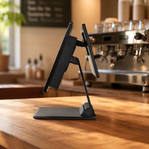 Écran double personnalisable 15,6+11,6 pouces, prise en charge OEM ODM, vente en gros d'usine, haute performance, stable, ordinateur de bureau POS_L1_T - Product Image 4