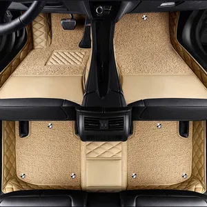 Customized 3D Car Floor Mat for Ford Explorer 2021-2022 Year 6 Seat 7 Seat Territory 2019-2023 Interior Car Accessories