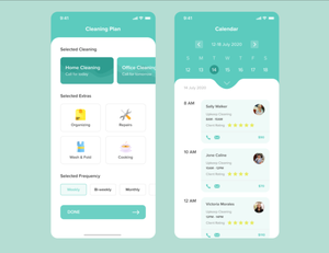 Aplicación para Reservar Servicios de Limpieza de Primera Calidad |   Aplicación Móvil/IOS para Reservas - Product Image 1
