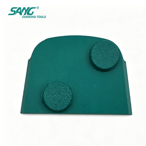 Patin de ponçage diamanté à segments brasés compatible Lavina, direct usine, pour le décapage et la rénovation des revêtements de sol en bois - Product Image 1