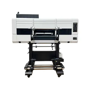 R2 new impresora uv dtf 8 color ink sleeking roll to roll transfer pet film cold transfer UV DTF printer printing machine