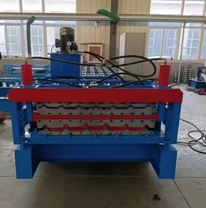 Steel Metal Roofing Trapezoidal Meankeroofing IBR Sheet Tile Making Roll Forming Machine Seamless Steel Tube Processing 14mm