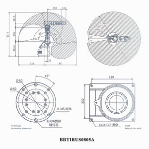 Nuevo Robot Colaborativo Industrial de 6 Ejes, Brazo Robótico Automático con Carga Útil de 5 kg, Robot Articulado con Motor para Paletización de Contenedores - Product Image 3