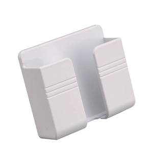 Wall Mounted Phone Charger Holder Adhesive No <b>Drilling</b> Required Charging Stand For Mobile Device - Product Image 2