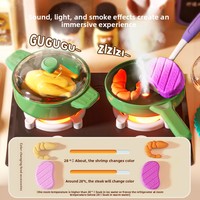 Super Promo Nouveau Jeu de Cuisine Éducatif pour Enfants Ustensiles en Plastique pour Garçons et Filles de 3 à 6 Ans