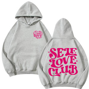 Offre Spéciale Sweat à <span class=keywords><strong>capuche</strong></span> en molleton de commerce extérieur pour hommes et femmes New Cross-Border Autumn/Winter Casual Hooded avec Letter Print - Product Image 1