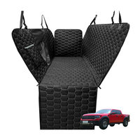 Tapis de hamac de voiture imperméable personnalisé pour animaux de compagnie couverture de coffre confortable fond dur anti-rayures toutes saisons universel Fit animaux hamac de voiture